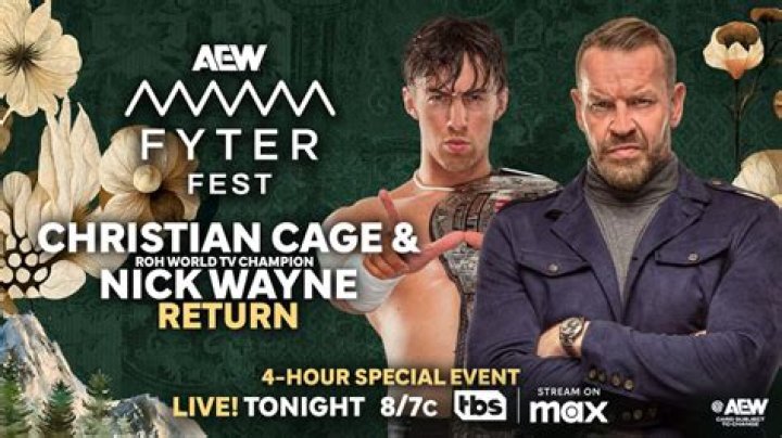 Christian Cage Nick Wayne AEW WrestleDream