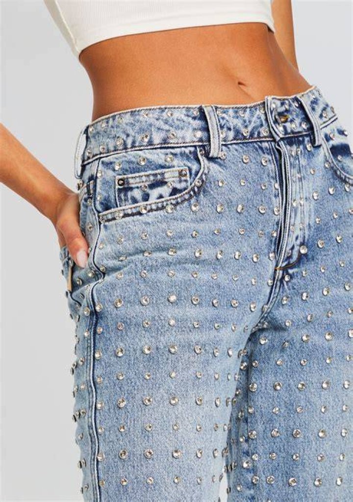 embellished jeans