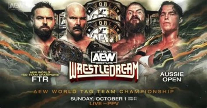 FTR Aussie Open AEW WrestleDream