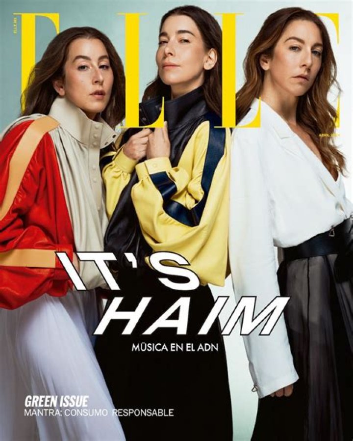 Haim ELLE cover haim elle cover