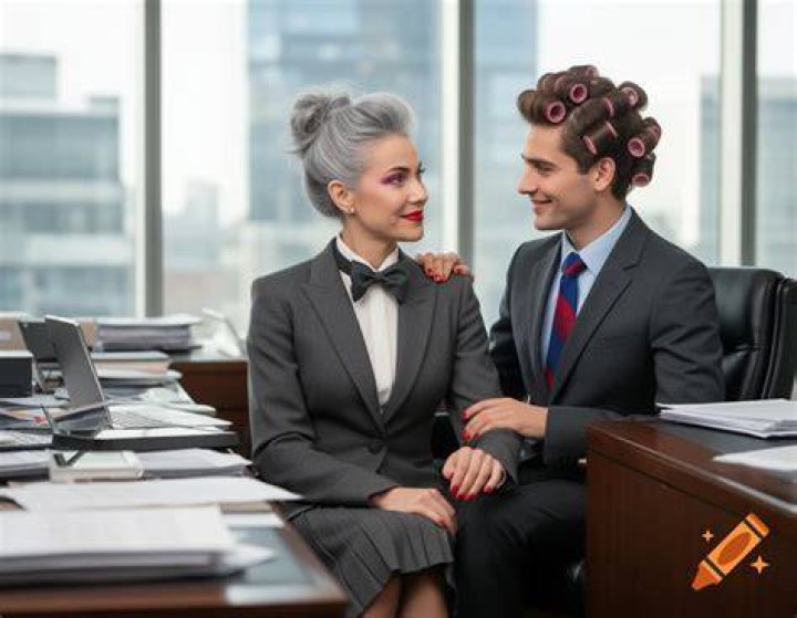 Hand, Sitting, Tie, Conversation, Lap, One-piece garment, Makeover, Hand, Sitting, Tie, Conversation, Lap, One-piece garment, Makeover,