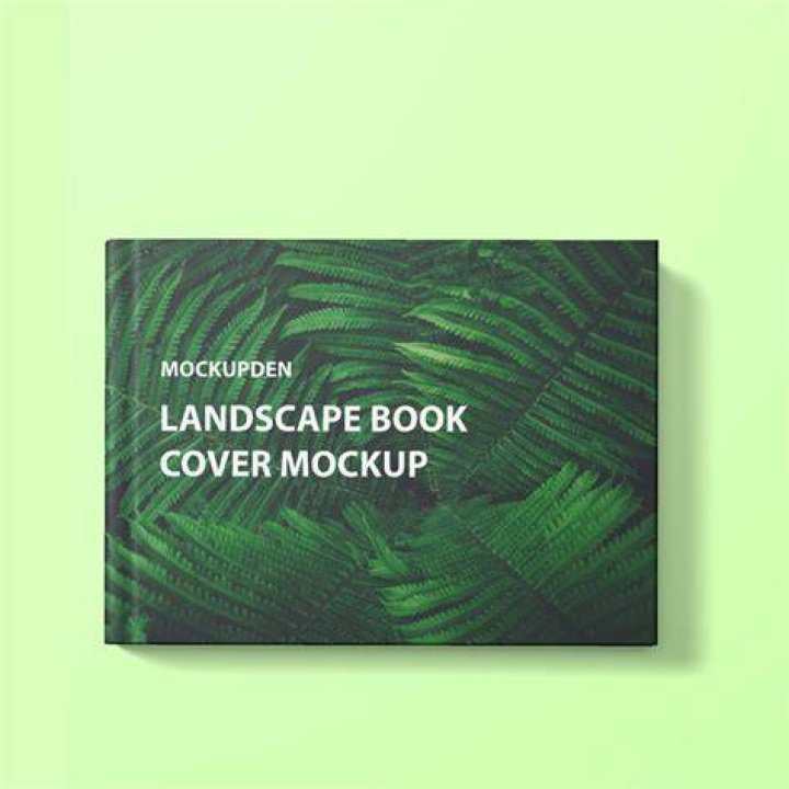 Landscape, Book cover, 