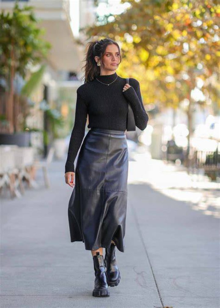 Leather Skirt
