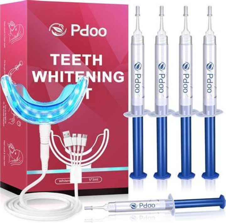 Teeth Whitening Kit with LED Light
