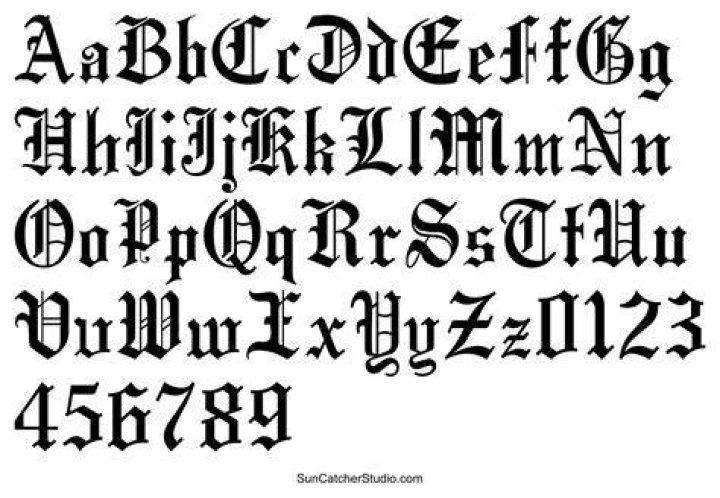 text, letter text, letter