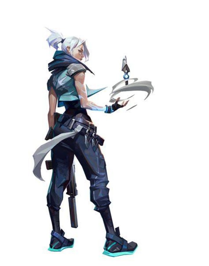 Valorant Agent, Jett.